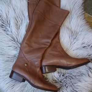 Sole Bound by Baretraps Leather Dreia Brown Boots